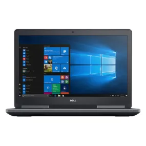 Dell  Precision 7720 Mobile Workstation, 17.3", Intel Core i7-7820HQ, 2.9GHz, 32GB RAM, 512GB SSD, Windows 10 Pro - Grade A Refurbished