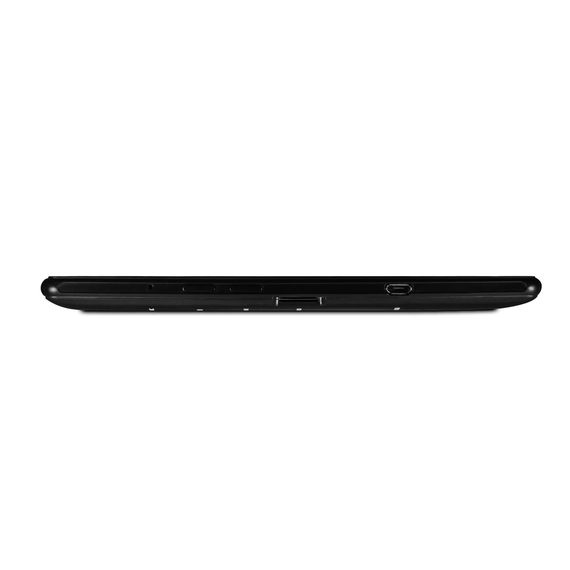 Ematic 10" 16GB Android Tablet 7.1 (Nougat)   Keyboard Folio Case and Headphones (EGQ235SKBL) - Refurbished