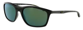 Emporio Armani 0EA4179 50176R Full Rim Black Rectangular Sunglasses