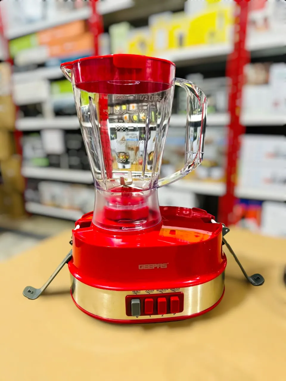 Geepas 4-in-1 Food Processor GSB9990