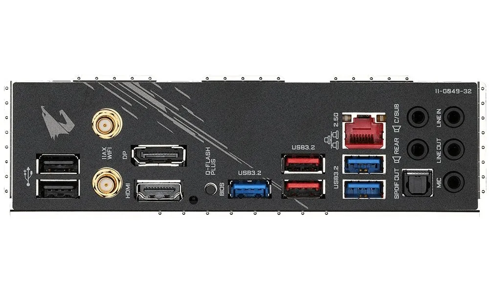 Gigabyte B550 AORUS ELITE AX V2 WIFI AM4 ATX Desktop Motherboard