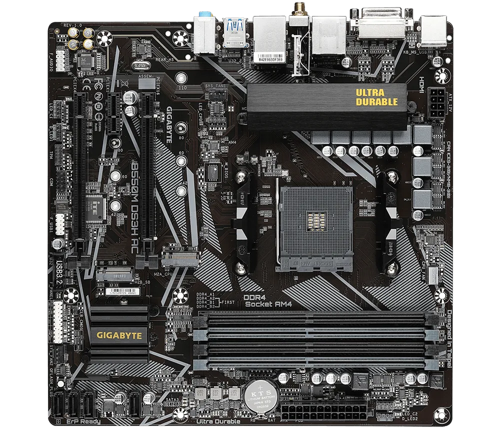 Gigabyte B550M DS3H AC | AM4 mATX Motherboard