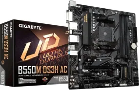 GIGABYTE B550M DS3H AC DDR4,AM4 Socket mATX Motherboard