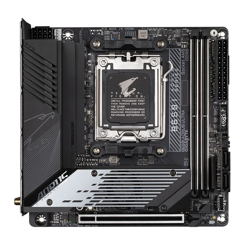 Gigabyte B650i Aorus Ultra Mini ITX AM5 Motherboard