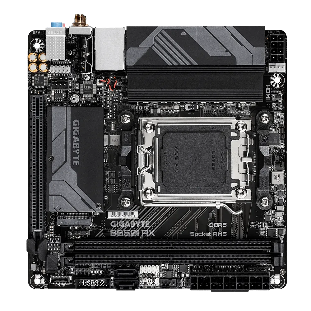 Gigabyte B650I AX Mini ITX AM5 Motherboard
