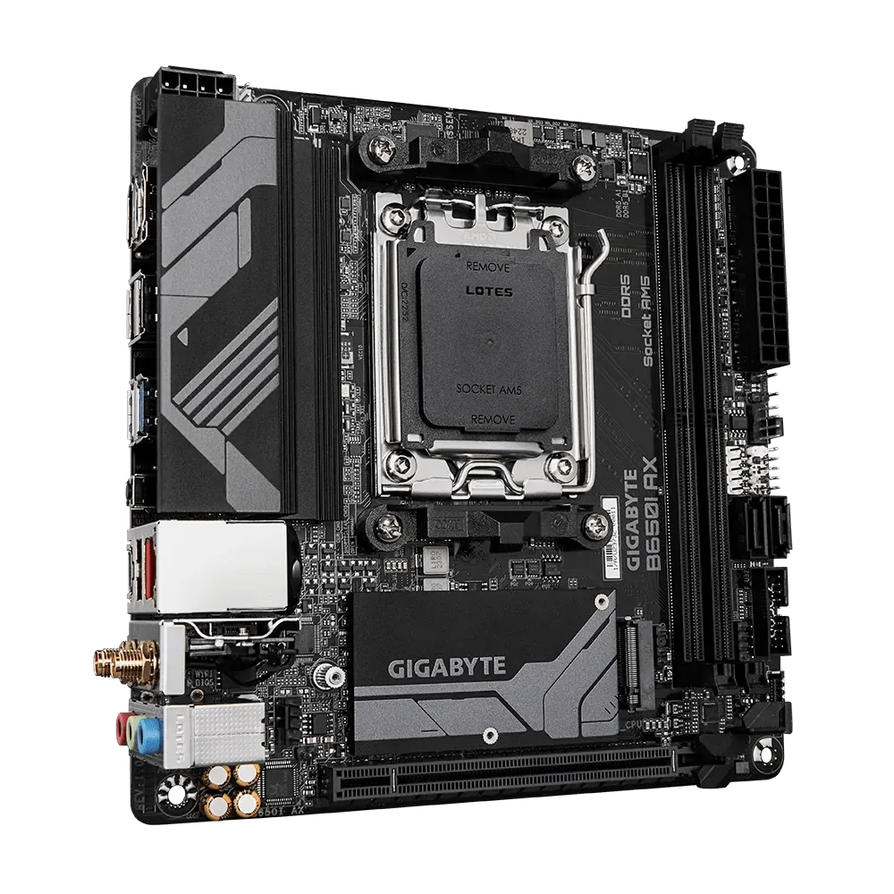Gigabyte B650I AX Mini ITX AM5 Motherboard