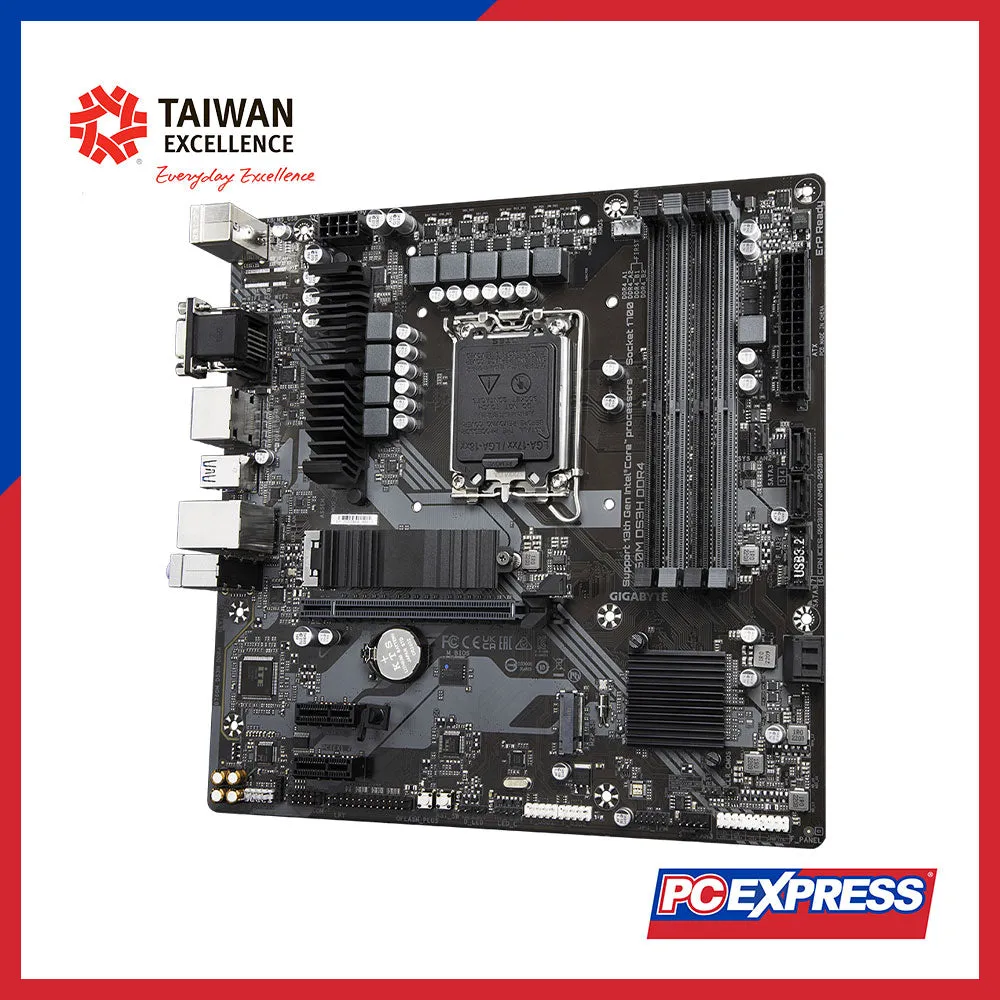 GIGABYTE B760M-DS3H DDR4 Micro ATX Motherboard