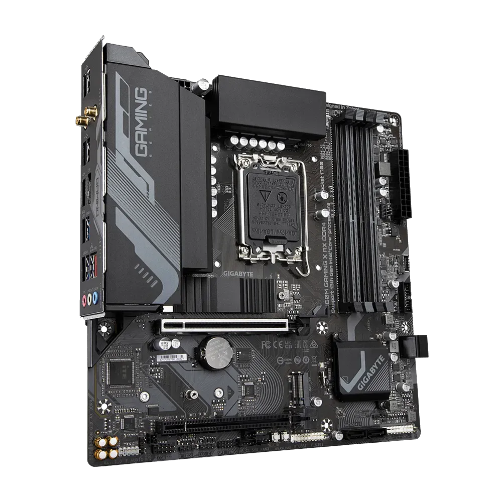 Gigabyte B760M Gaming X AX DDR4 mATX LGA1700 Motherboard