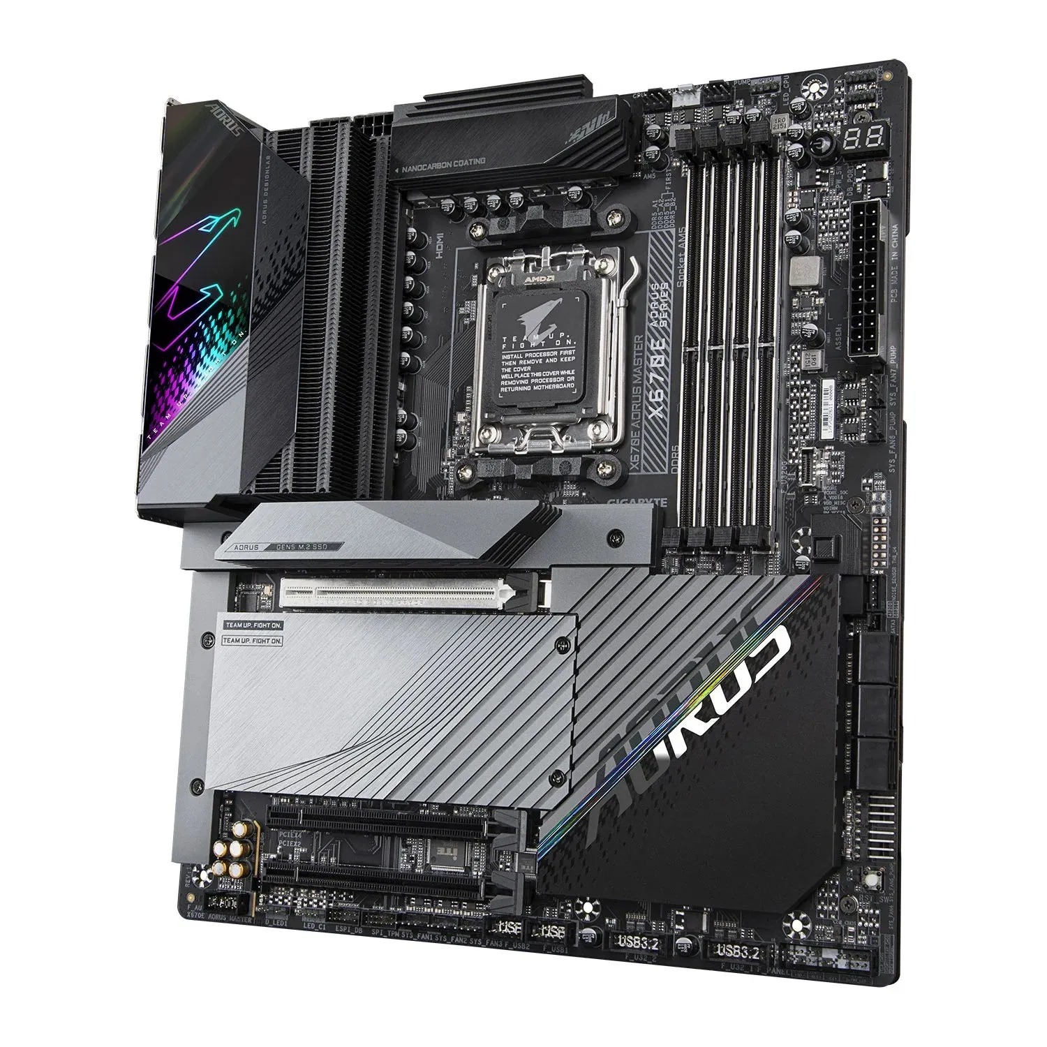 Gigabyte X670E AORUS MASTER E-ATX AM5 Motherboard