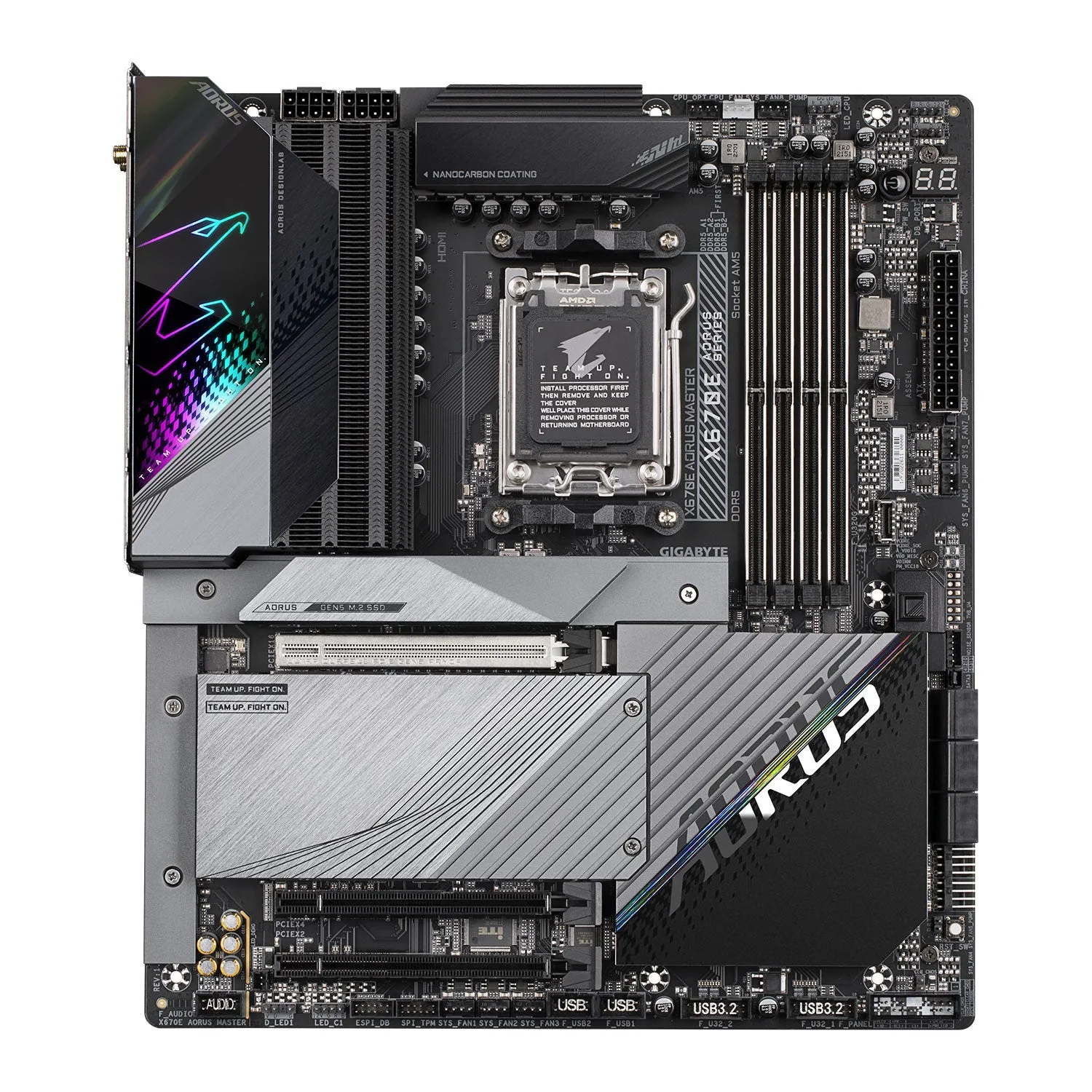 Gigabyte X670E AORUS MASTER E-ATX AM5 Motherboard