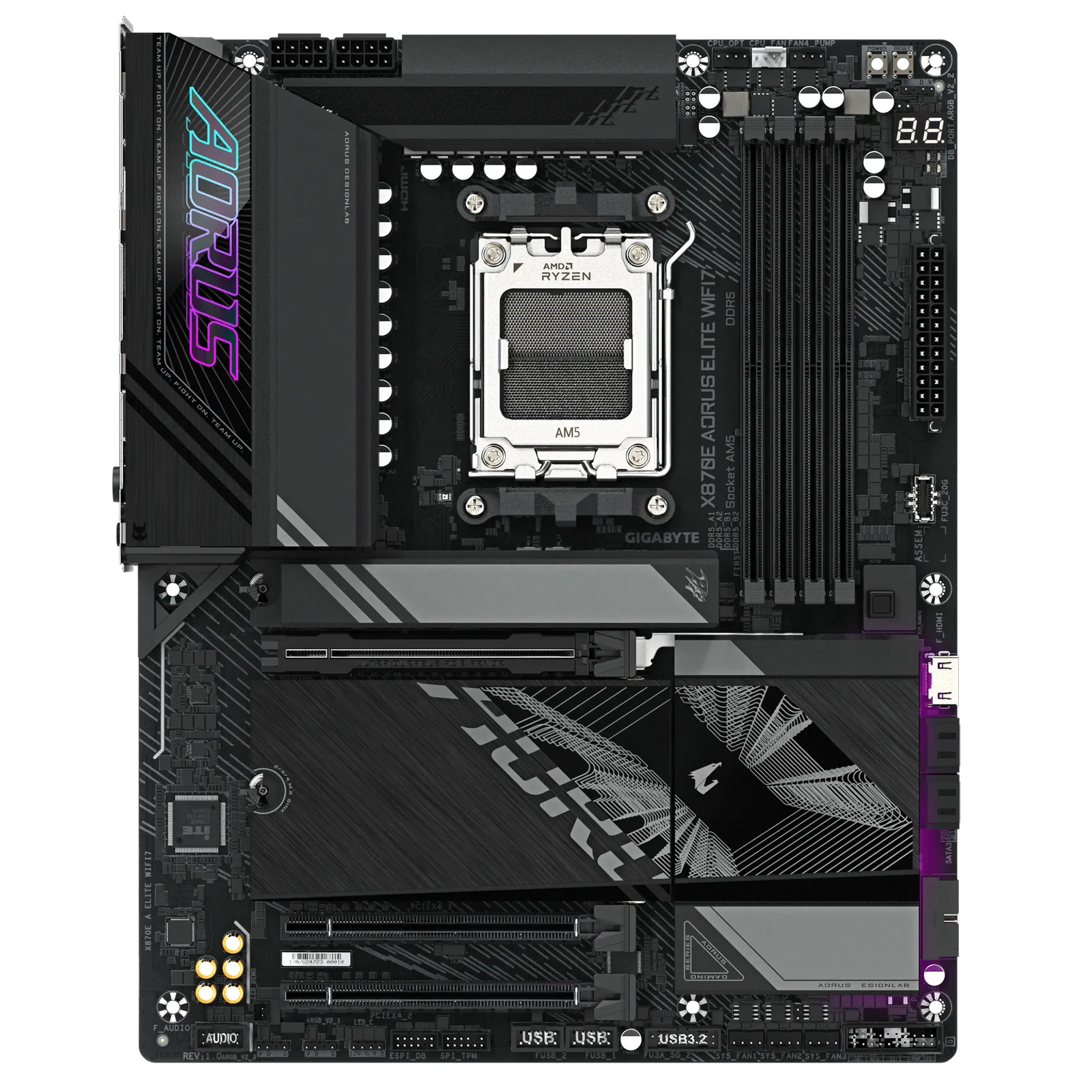 Gigabyte X870E Aorus Elite WIFI7 ATX AM5 Motherboard