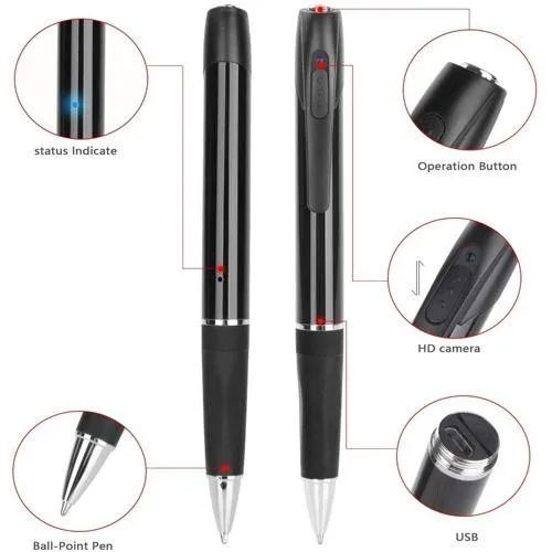 HD Pen Hidden Camera with Built in DVR