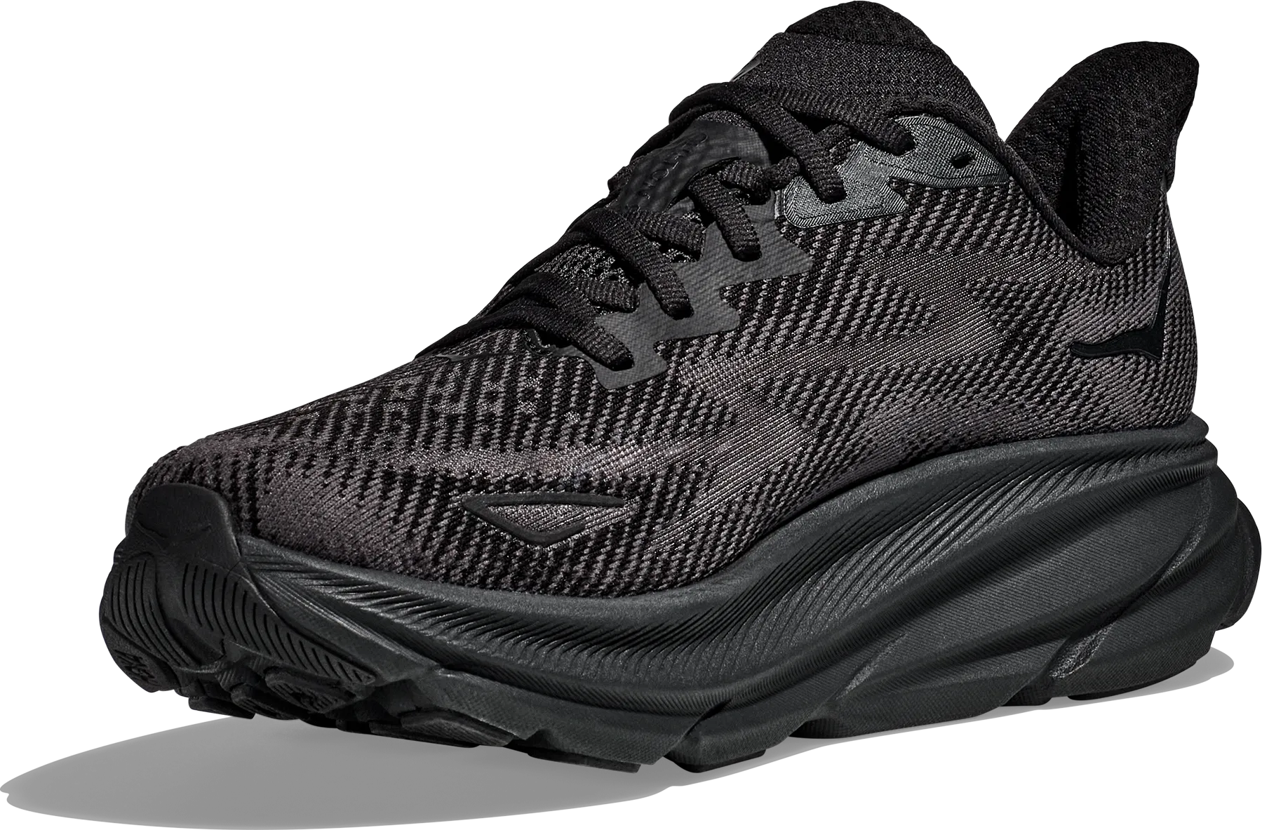 Hoka Men&#x27;s Clifton 9 Black/Black | Buy Hoka Men&#x27;s Clifton 9 Black/Black here | Outnorth