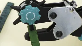 How to use the BeadSmith Rotating Leather Hole Punch Tool
