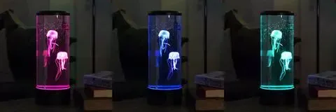 Jellyfish LED Lamp & Aquarium