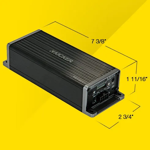 Kicker KEY500.1 Smart Mono Amplifier (bass revealer/processor)