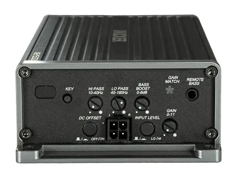 Kicker KEY500.1 Smart Mono Amplifier (bass revealer/processor)
