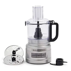 KitchenAid 7 Cup Food Processor - Contour Silver