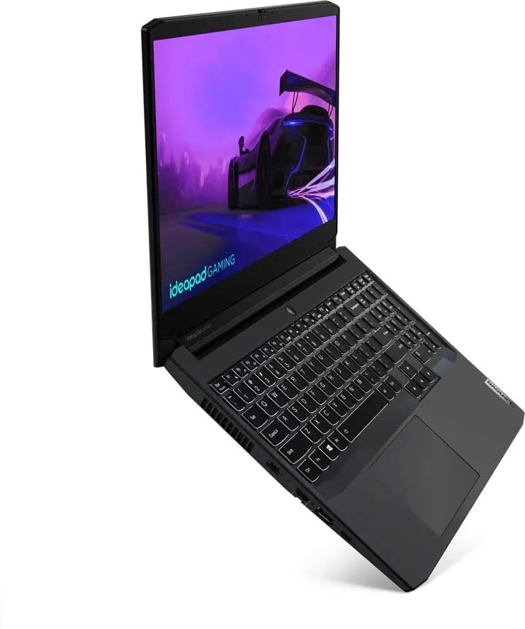 Lenovo Gaming Laptop IdeaPad 3 - 5th Generation H-Series Ryzen 5 16GB RAM 512GB SSD NVIDIA RTX 2050 Graphics 15.6" 144Hz FHD Screen