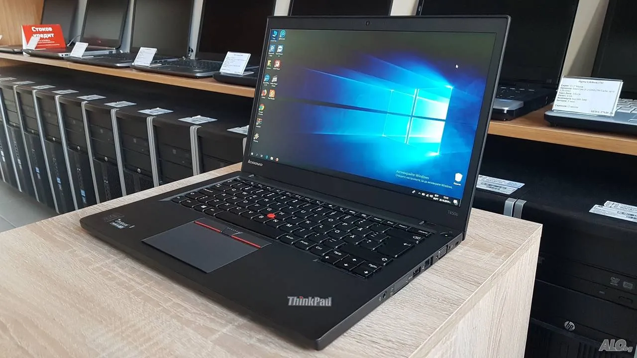 Lenovo ThinkPad T450s Ultrabook 14” FHD (1080p) - Intel Core i7-5600U @ 2.60 GHz (5th Gen), 16GB RAM, 512GB SSD (Solid State Drive), Windows 10 Pro | Grade A (Certified Refurbished) | 1 Year Warranty
