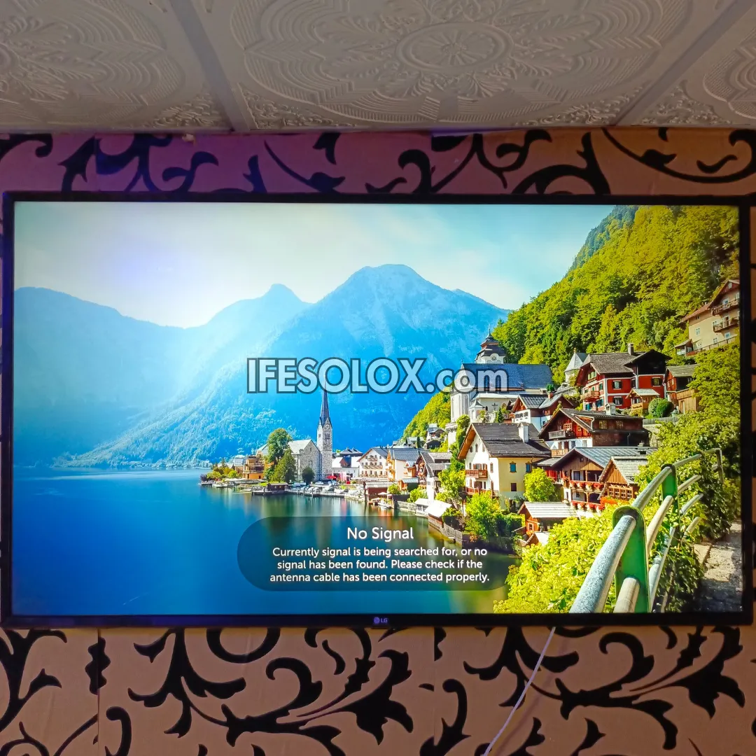 LG 55 Inch 55UJ63 Series webOS 3.5 Smart 4K UHD Active HDR TV with Built-in WiFi, Miracast - UK Used