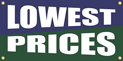 Lowest Prices 2ftx4ft Vinyl Retail Banner Sign