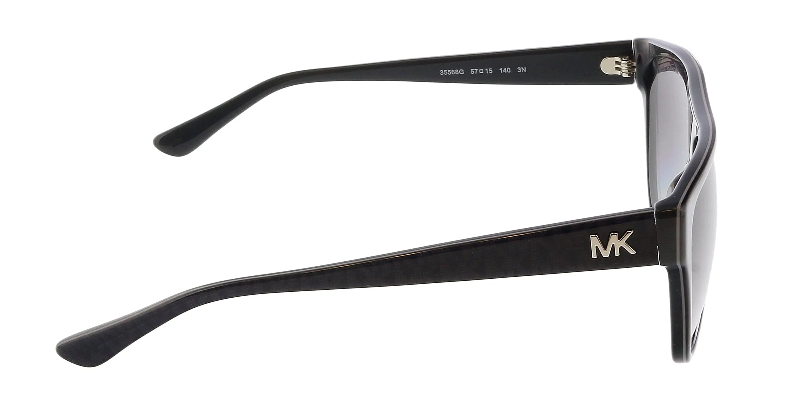 Michael Kors 0MK2111 35568G57 BlackGrey  Full rim Aviator Sunglasses