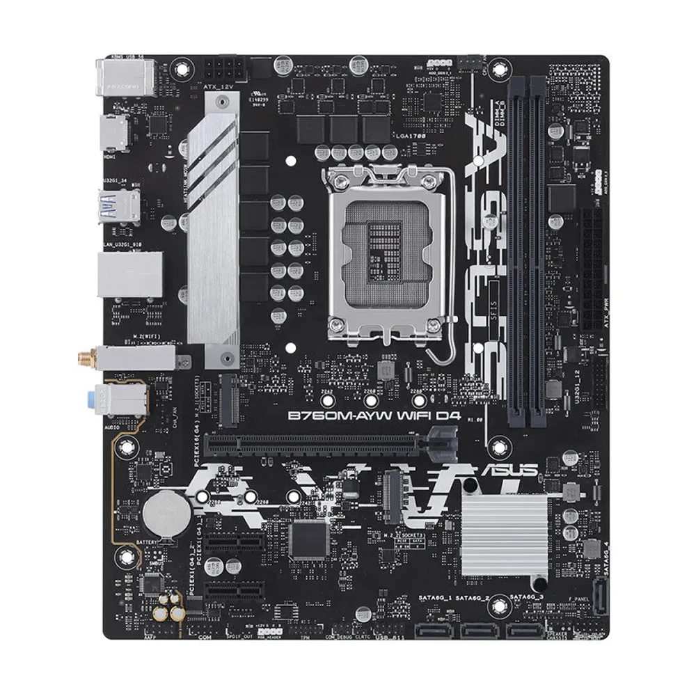 Motherboard Asus B760M-AYW, LGA1700, WIFI, DDR4