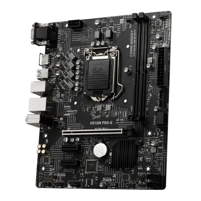 Msi H510M Pro-E Intel Lga1200 M-Atx Motherboard