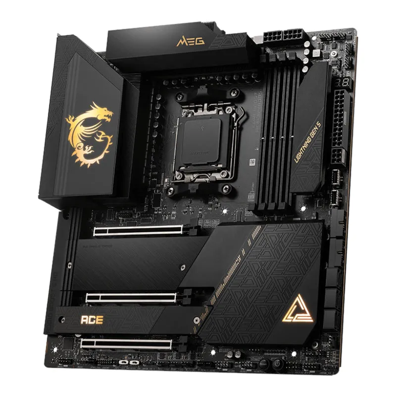 Msi Meg X670E Ace Amd Am5 Atx Gaming Motherboard