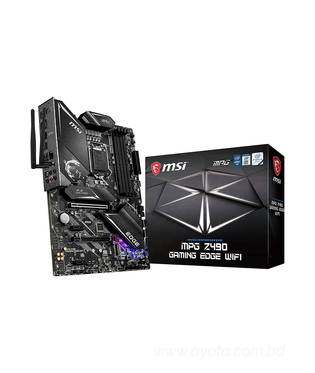 MSI MPG Z490 Gaming EDGE WiFi ATX Motherboard