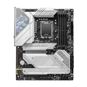 MSI MPG Z790 EDGE TI MAX Motherboard, WIFI, DDR5, Black/Silver White