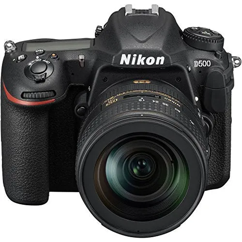 Nikon D500 DSLR Camera with 16-80mm Lens (International Model) with Extra Accessory Bundle