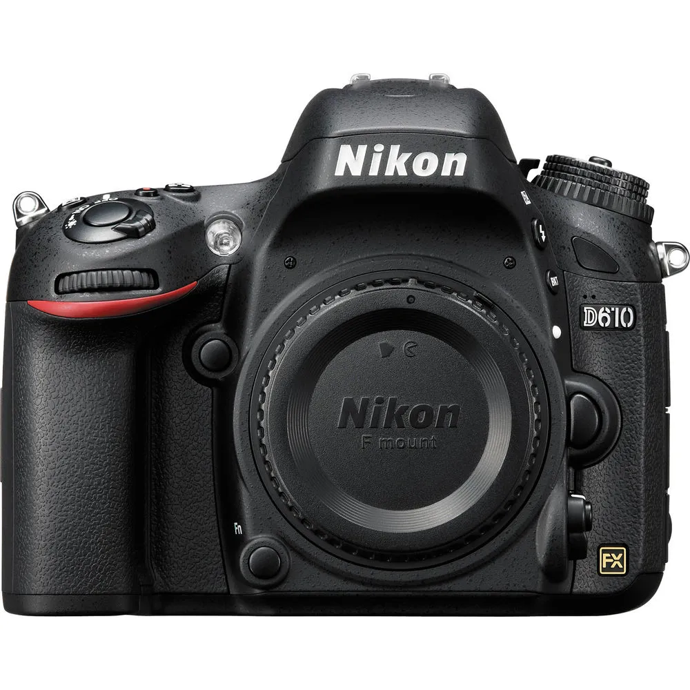 Nikon D610 Digital Camera with 18-140mm Lens (1540)   64GB SD Card   Bag (Intl)