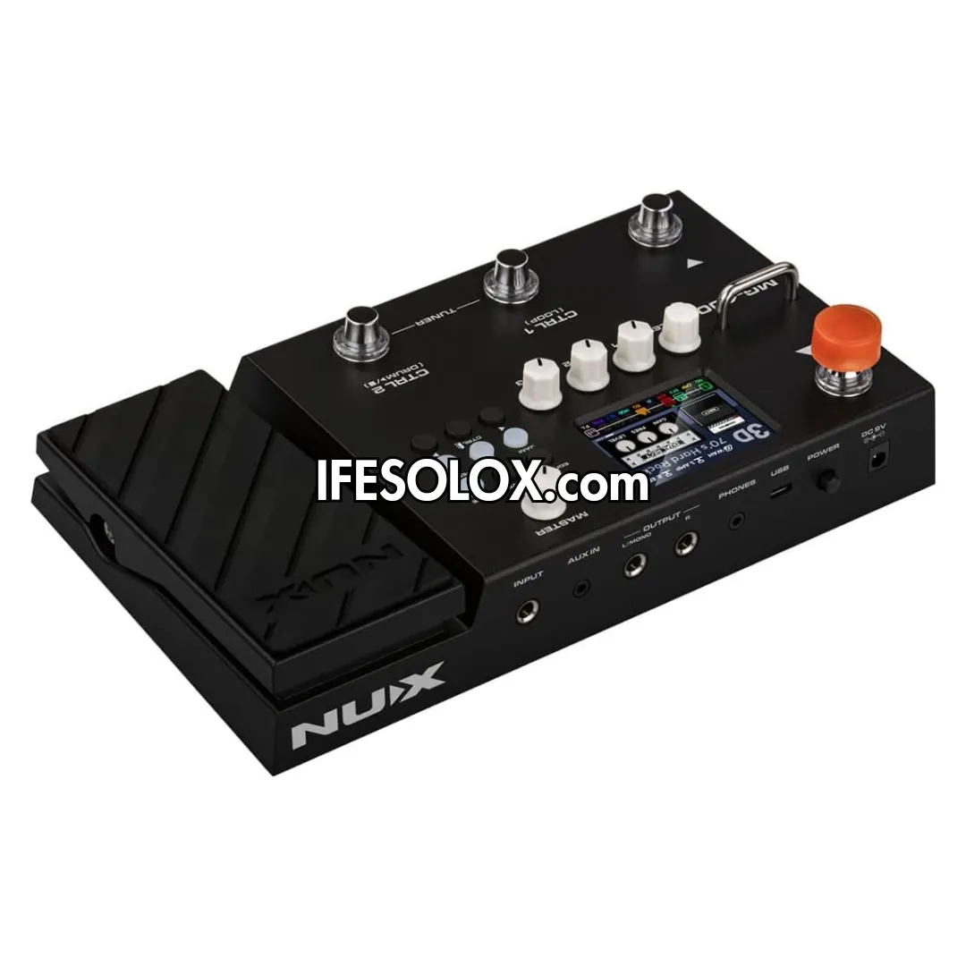 NUX MG-400 Guitar Multi-Effects Pedal Processor with USB Audio Interface - Brand New