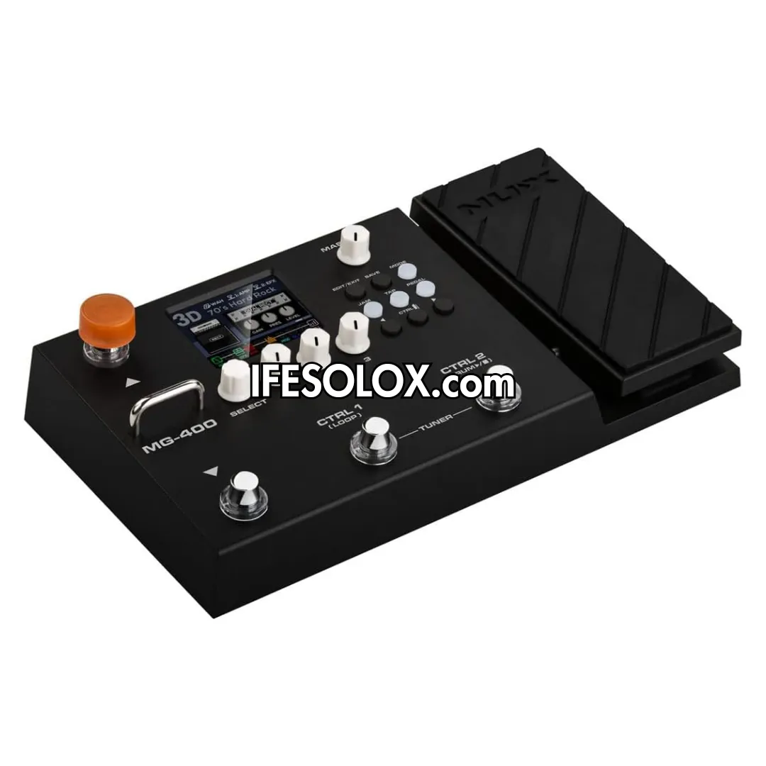 NUX MG-400 Guitar Multi-Effects Pedal Processor with USB Audio Interface - Brand New