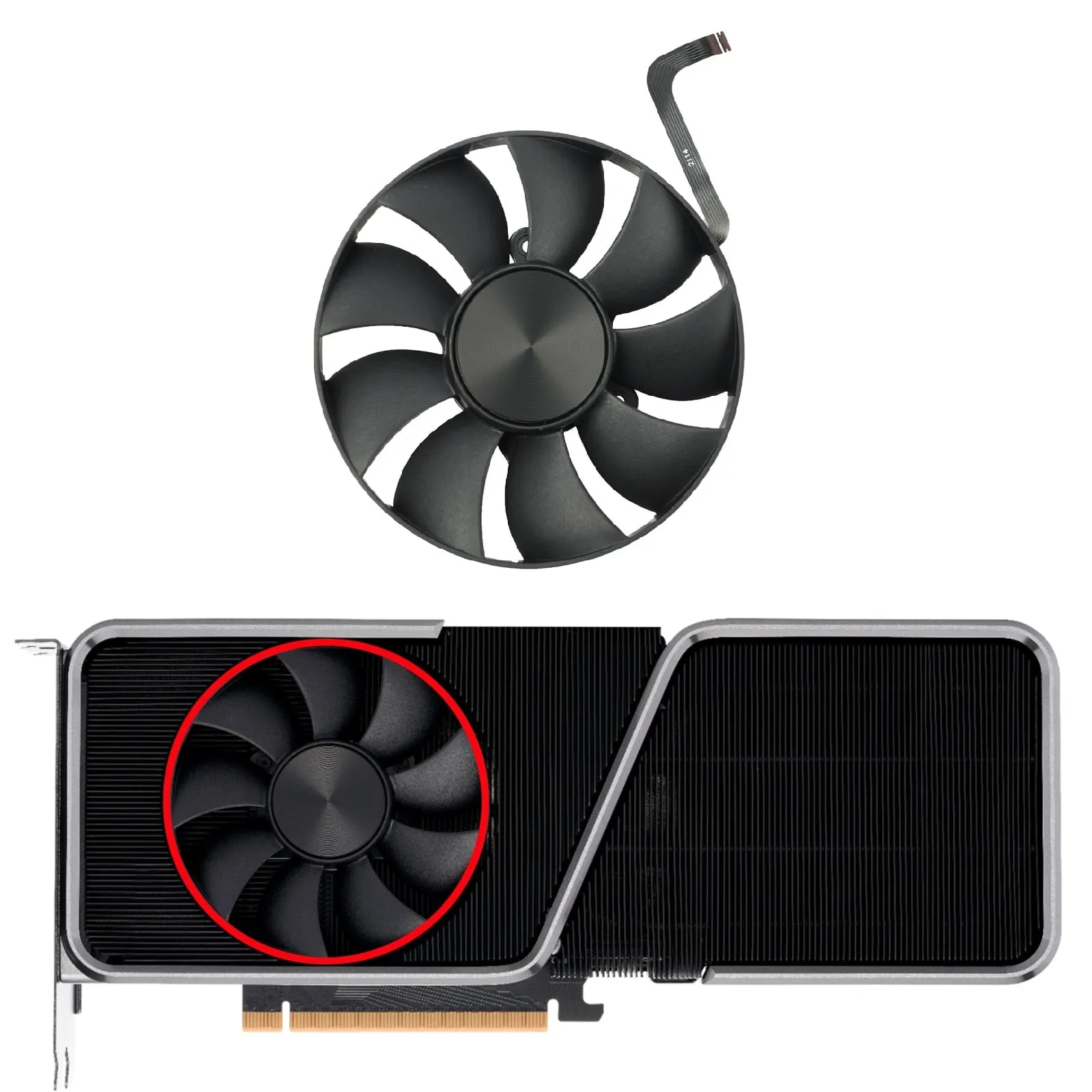 NVIDIA GeForce RTX 3070Ti GPU Fan Replacement