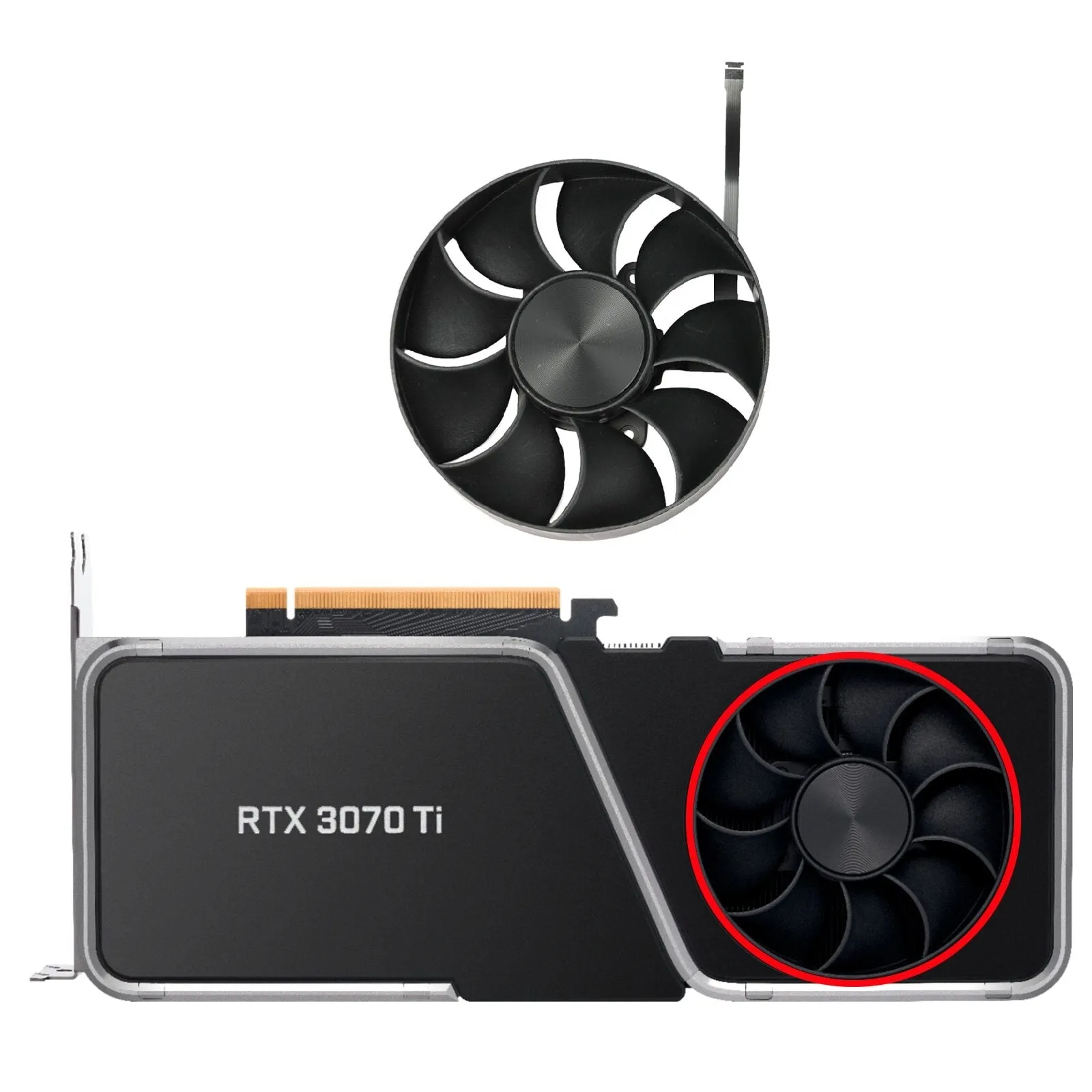 NVIDIA GeForce RTX 3070Ti GPU Fan Replacement