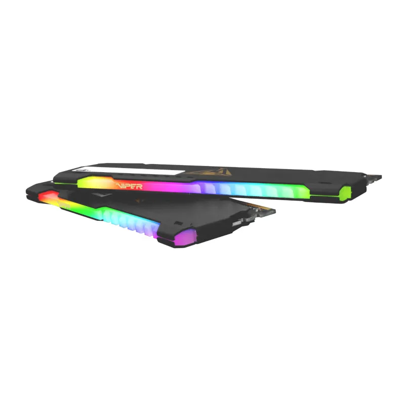 Patriot Viper Steel Rgb 16Gb Kit (2X8Gb)3600Mhz Ddr4 Desktop Gaming Memory