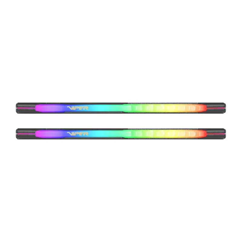 Patriot Viper Steel Rgb 32Gb Kit (2X16Gb)3600Mhz Ddr4 Desktop Gaming Memory