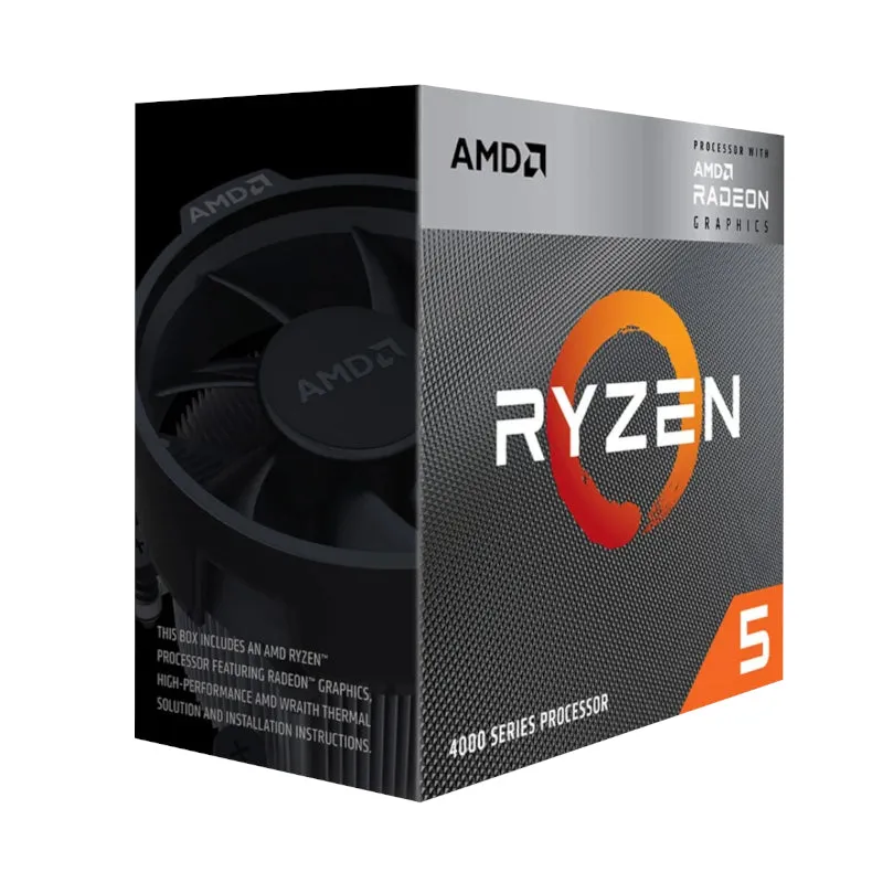 Pcbuilder Amd Ryzen 5 4600G Desk Master Prime Windows 11 Home Desktop Pc