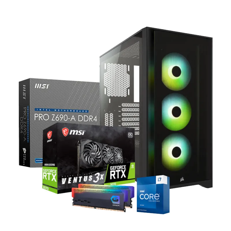 Pcbuilder Intel I7 13700Kf Front Runner Windows 11 Corsair Gaming Pc