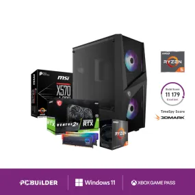 Pcbuilder Ryzen 5 5600X Specialist Windows 11 Gaming Pc