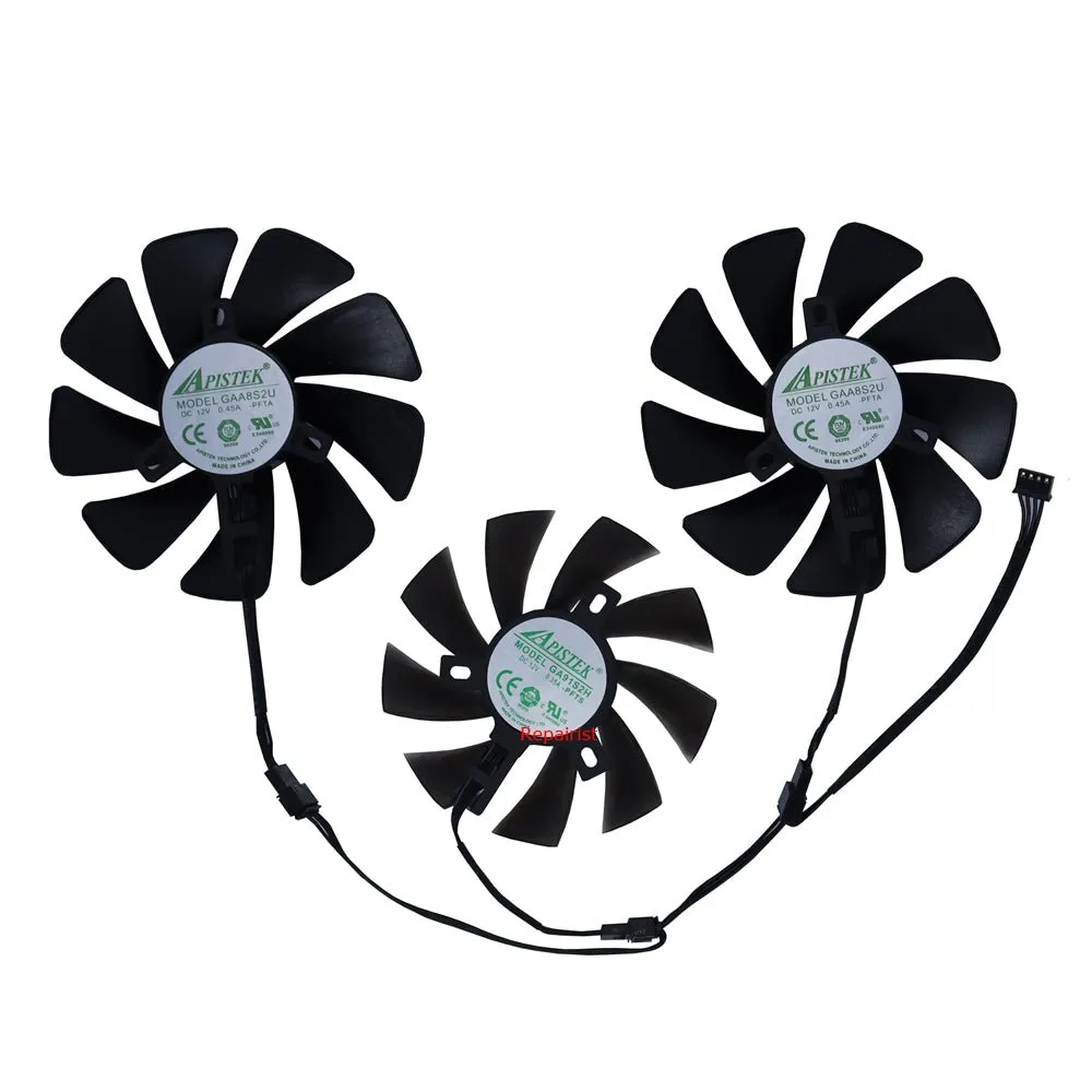 PowerColor Red Devil RX 6800, RX 6800 XT, 6900 XT, 6950 XT Fan Replacement