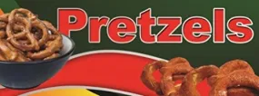 Pretzels Vinyl Banner Sign