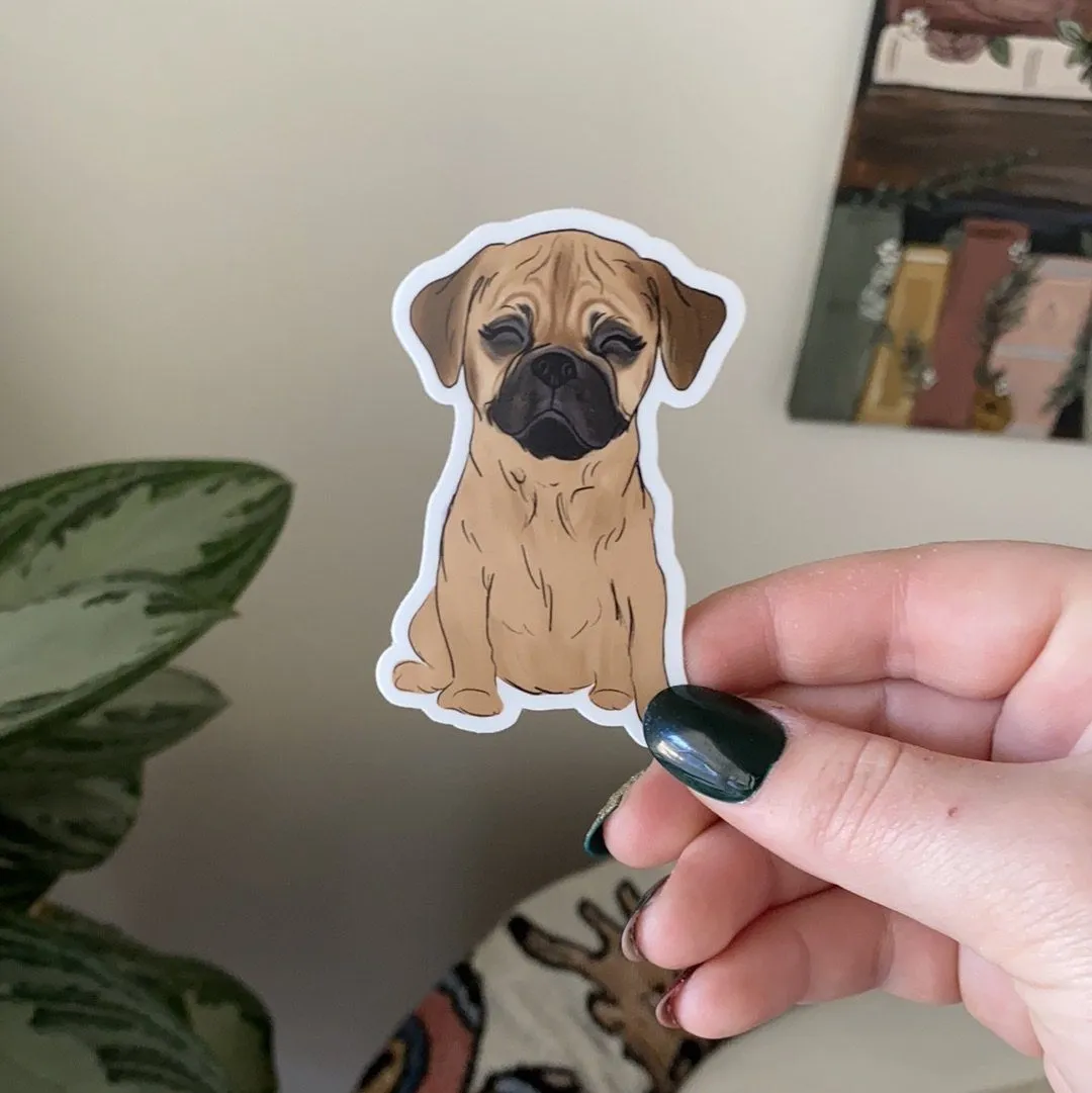 Pug #7 Sticker