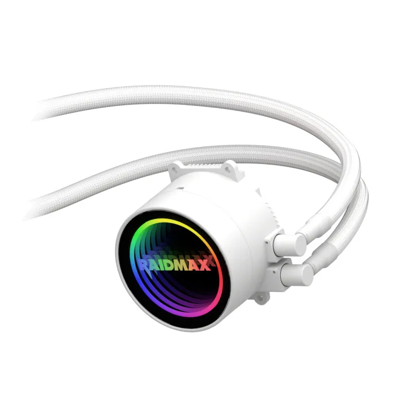 Raidmax Infinita 240Mm Argb Liquid Cpu Cooler - White