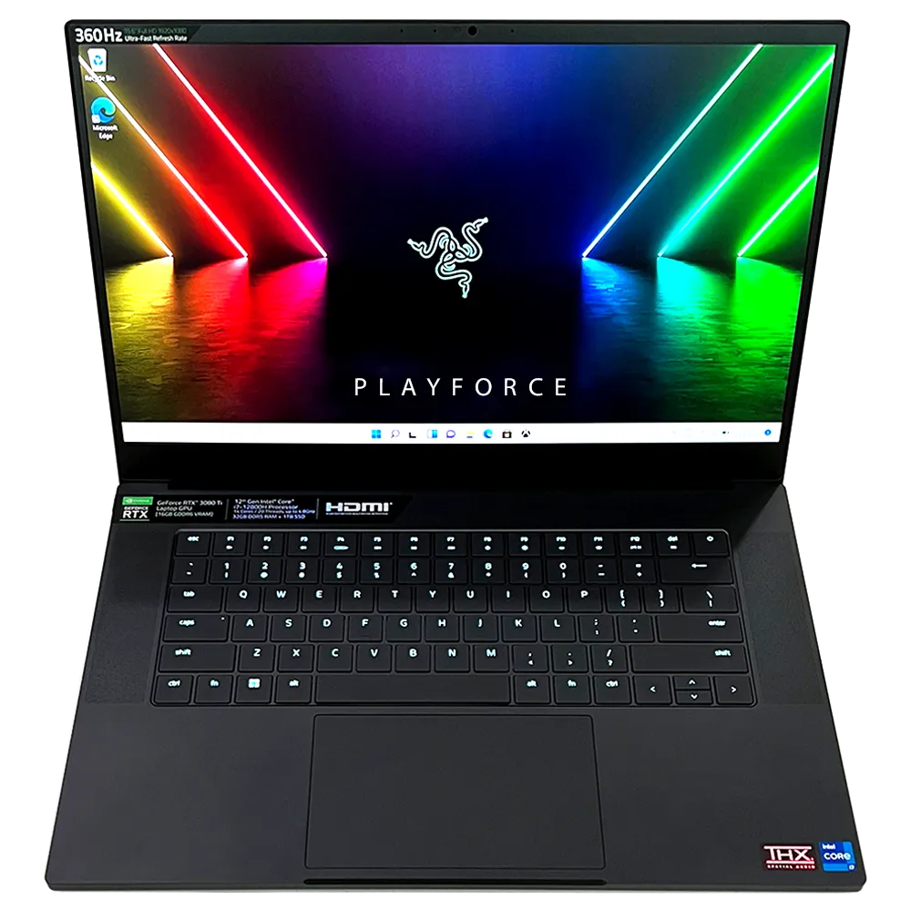 Razer Blade 15 2022 (i7-12800H, RTX 3080Ti, 32GB, 1TB, 360Hz, 15-inch)(New)