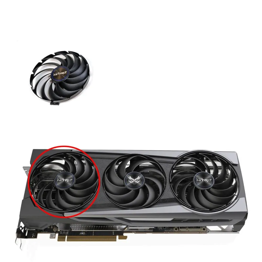 Sapphire NITRO  AMD Radeon RX 6700 6800 6900 XT GPU Fan Replacement