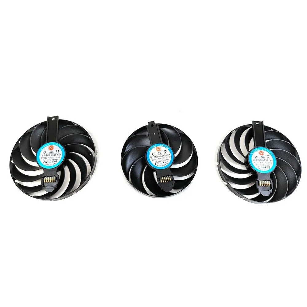 Sapphire NITRO  AMD Radeon RX 6700 6800 6900 XT GPU Fan Replacement